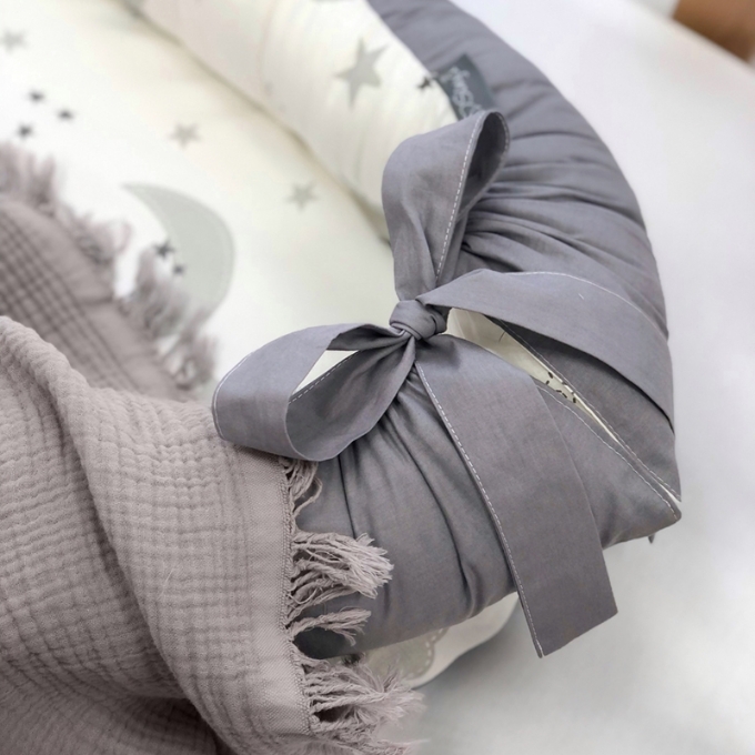Protectie somn – Baby Nest Norisori gri